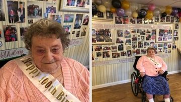April Park Resident centenarian